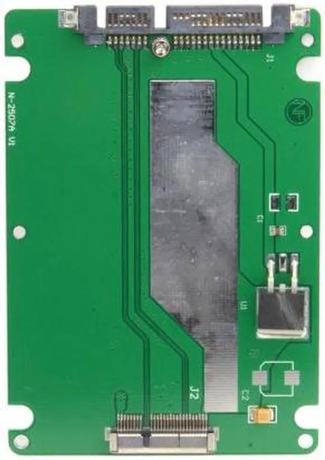 Alt view image 3 of 7 - Cablecc  2.5" SATA 22pin to Macbook A1425 A1398 MC975 MC976 MD212 MD213 ME662 ME664 ME665 SSD hard disk case Enclosure White