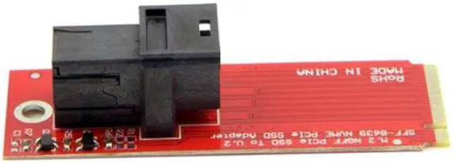 Alt view image 5 of 7 - CHENYANG  U.2 U2 Kit SFF-8639 NVME PCIe SSD Adapter for Mainboard Intel SSD 750 p3600 p3700 M.2 SFF-8643 Mini SAS HD