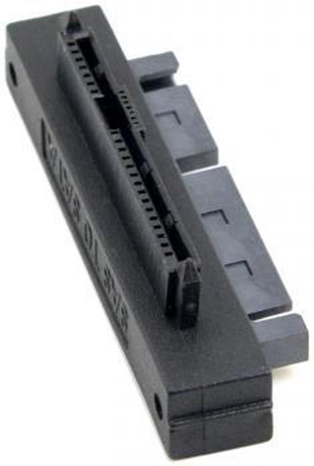 Alt view image 4 of 7 - CHENYANG  Right Angled 90 Degree SFF-8482 SAS 22 Pin to 7 Pin + 15 Pin SATA Hard Disk Drive Raid Adapter