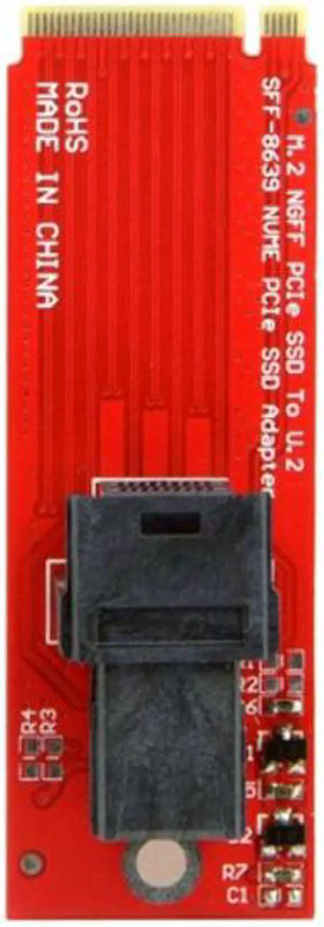Alt view image 6 of 7 - CHENYANG  U.2 U2 Kit SFF-8639 NVME PCIe SSD Adapter for Mainboard Intel SSD 750 p3600 p3700 M.2 SFF-8643 Mini SAS HD