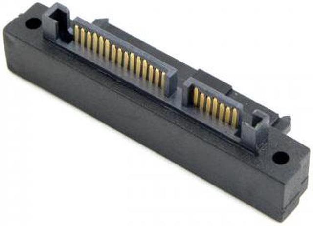 Alt view image 5 of 7 - CHENYANG  Right Angled 90 Degree SFF-8482 SAS 22 Pin to 7 Pin + 15 Pin SATA Hard Disk Drive Raid Adapter