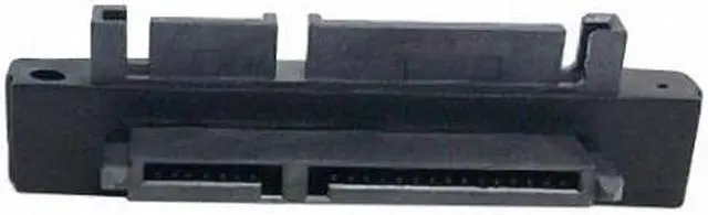 Alt view image 4 of 4 - Cablecc  90 Degree Right Angled SATA 22Pin 7+15 Male to SATA 22P Female Extension Convertor Adapter
