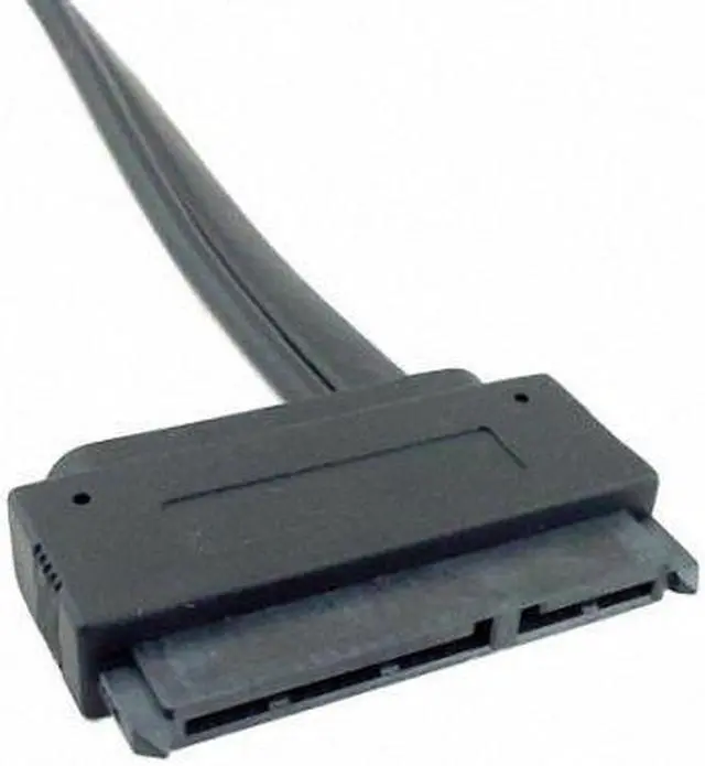 Alt view image 6 of 6 - Cablecc  50cm Dual Power 12V and 5V eSATAp Power ESATA USB 2.0 combo to 22Pin SATA cable for 2.5" 3.5" Hard Disk Drive