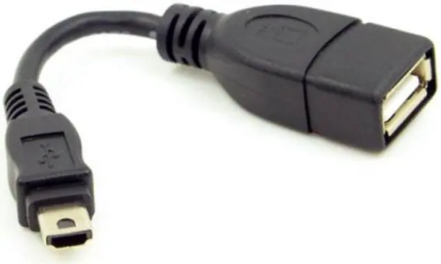 Main image of Jimier VMC-UAM1 USB 2.0 OTG Cable Mini A Type Male to USB Female Host for Sony Handycam & PDA & Phone U2-007