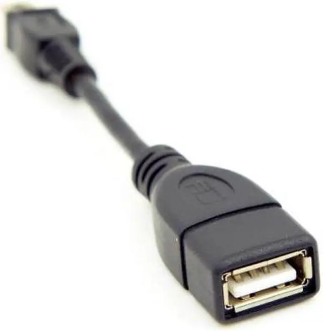 Alt view image 3 of 5 - Cablecc VMC-UAM1 USB 2.0 OTG Cable Mini A Type Male  to USB Female Host for Sony Handycam & PDA & Phone