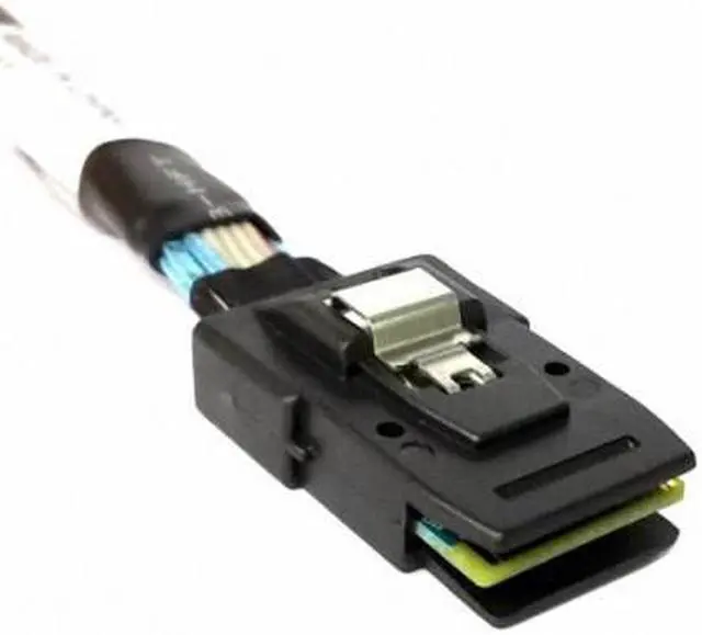 Alt view image 2 of 4 - CHENYANG  Internal Mini SAS SFF-8087 to mini sas High Density HD SFF-8643 data Server hard disk raid Cable 50cm