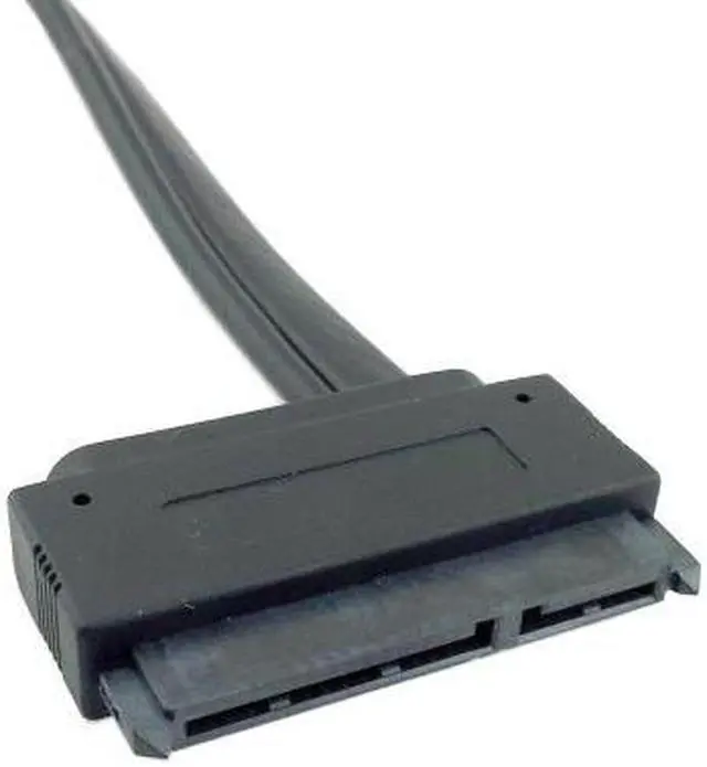 Alt view image 4 of 4 - Cablecc  2.5" inch Hard Disk Drive SATA 22Pin TO Esata Data + USB Powered Cable 50cm