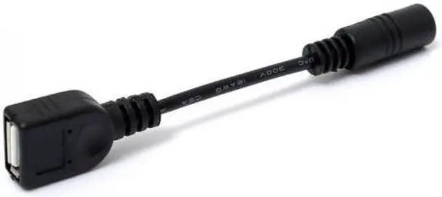 Alt view image 6 of 6 - CHENYANG  5V USB Female to DC Power Jack 5.5 2.1mm Charge Adpter Cable for Cell Phone & Tablet