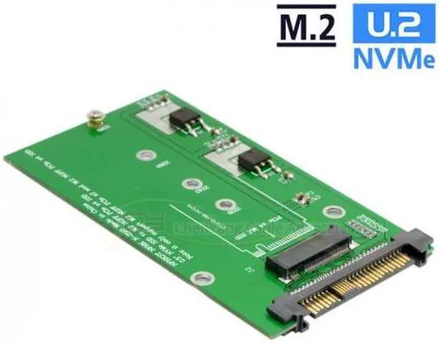 Alt view image 3 of 7 - CHENYANG  SFF-8639 NVME U.2 to NGFF M.2 M-key PCIe SSD Adapter for Mainboard Replace Intel SSD 750 p3600 p3700