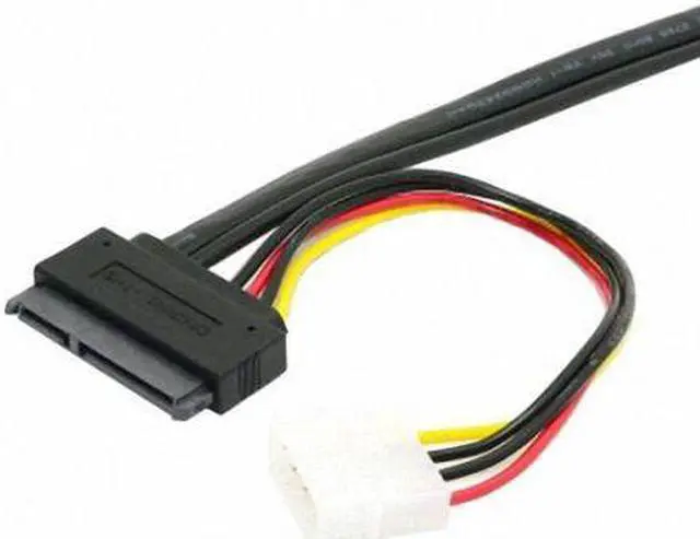 Alt view image 3 of 5 - Cablecc  50cm eSATAp Power ESATA Combo to SATA 22pin & IDE 4pin 5V 12V for 3.5" 2.5" Hard Disk Data Cable