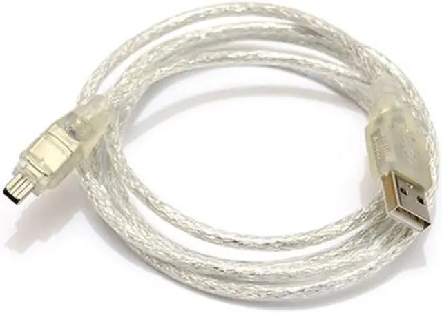 Alt view image 4 of 5 - CY USB Male to Firewire IEEE 1394 4 Pin Male iLink Adapter Cord Cable for SONY DCR-TRV75E DV FW-037 CA-037