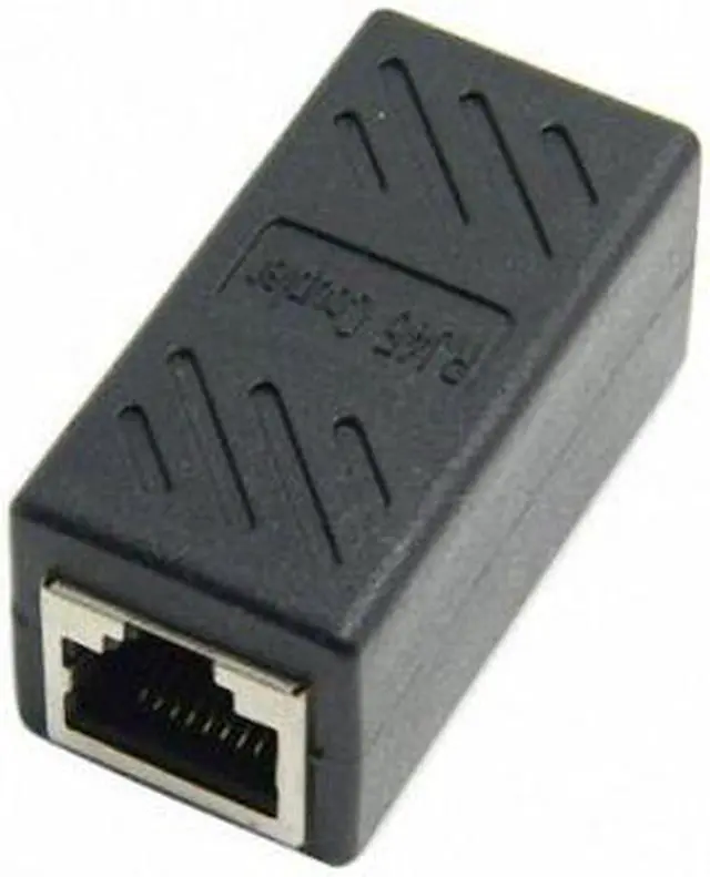Alt view image 3 of 5 - CY CAT6 RJ45 Female to Female Lan Connector Ethernet Network Cable Extension Adapter With Shield CA-028
