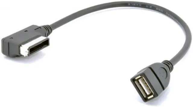 Alt view image 6 of 7 - CY Media In AMI MDI USB AUX Flash Drive Adapter Cable For Car   2014 A4 A6 Q5 Q7 CA-022-0.3M