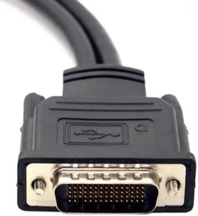 Alt view image 3 of 4 - Jimier DMS-59 Male to DVI 24+5 Female & VGA RGB 15pin Female Splitter Extension 15cm DB-026