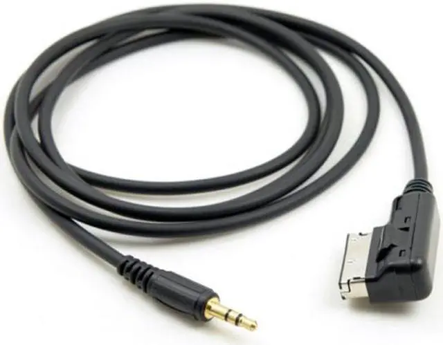 Main image of CHENYANG Media In AMI MDI to Stereo 3.5mm Audio Aux Adapter Cable For Car Mercedes Benz & iPhone & Cell Phone