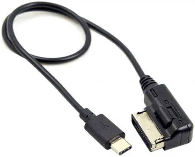Alt view image 4 of 4 - CHENYANG Media In AMI MDI USB-C USB 3.1 Type C  Charge Adapter Cable For Car VW AUDI 2014 A4 A6 Q5 Q7 & for New Macbook & Chromebook