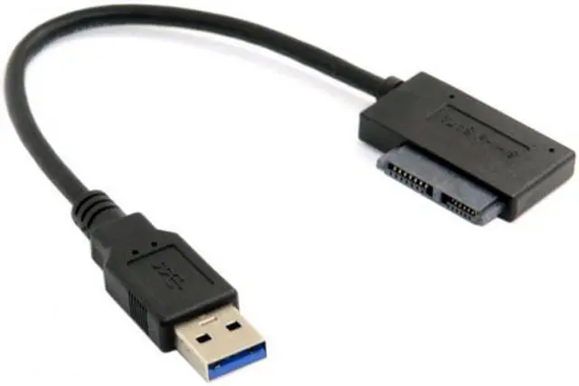 Alt view image 4 of 5 - CY USB 3.0 to 7+6 13pin Slimline Sata Adapter Cable for Laptop Cd DVD Rom Optical Drive