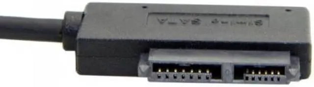 Alt view image 4 of 6 - CHENYANG USB 3.0 to 7+6 13pin Slimline Sata Adapter Cable for Laptop Cd DVD Rom Optical Drive