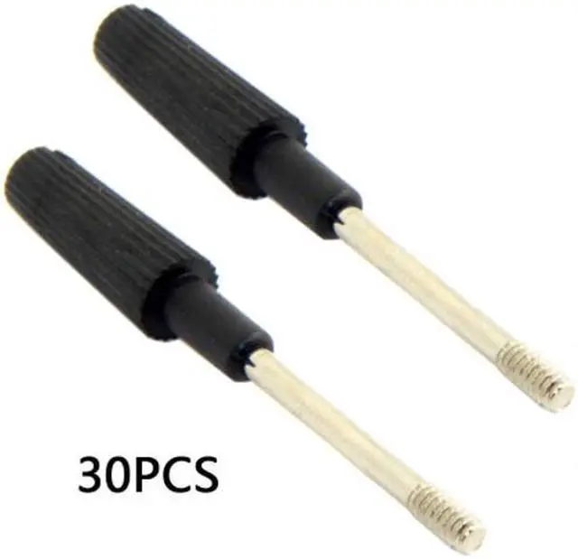 Main image of Jimier 30pcs Thumb Screws #4-40 UNC 47mm Length Stainless Steel Overmold for Computer Cable CN-021(30PCS)