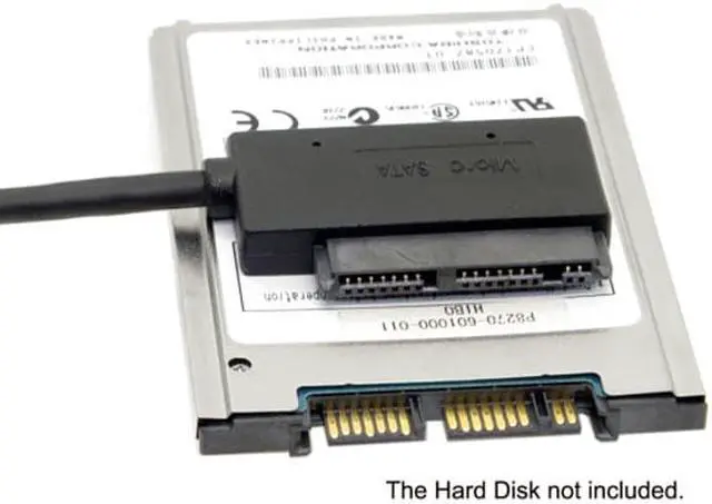 Alt view image 2 of 5 - CY USB 3.0 to Micro SATA 7+9 16 Pin 1.8" 90 Degree Angled Hard Disk Driver SSD Adapter Cable 10cm U3-382