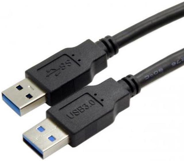 Alt view image 3 of 7 - Cablecc Dual USB 3.0 Extension AUX Flush Mount Car Mount Extension Cable for Dashboard Panel 2m
