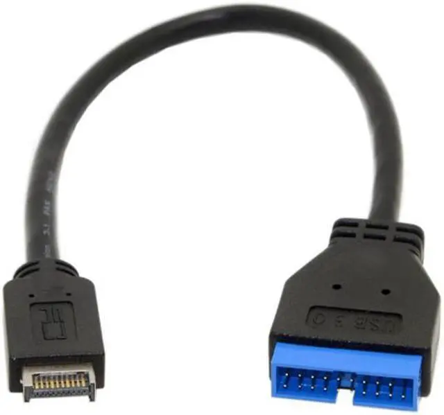 Alt view image 5 of 6 - Cablecc USB 3.1 Front Panel Header to USB 3.0 20Pin Header Extension Cable 20cm for ASUS Motherboard