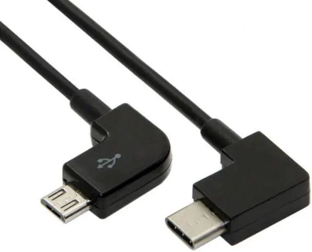 Alt view image 4 of 6 - Chenyang Remote Controller Data Cable Type-C to Micro USB for DJI Mavic Pro Platinum Mavic Pro RC Accessories