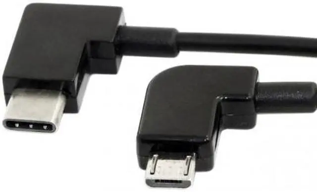 Alt view image 3 of 6 - Chenyang Remote Controller Data Cable Type-C to Micro USB for DJI Mavic Pro Platinum Mavic Pro RC Accessories