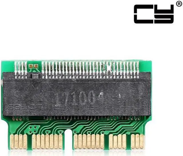 Alt view image 2 of 8 - CHENYANG 12+16pin 2014 2015 Macbook to M.2 NGFF M-Key SSD Convert Card for A1493 A1502 A1465 A1466