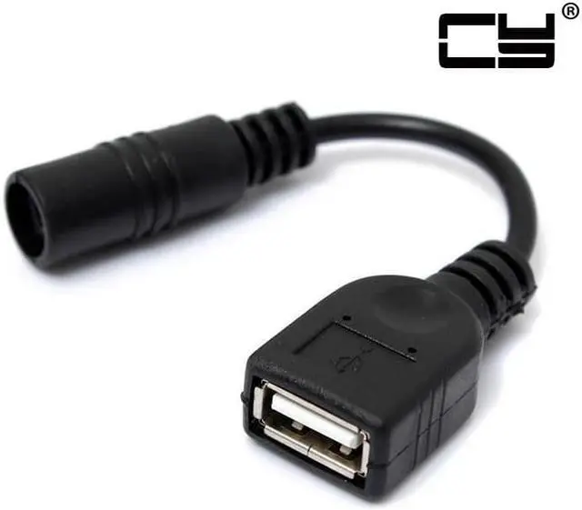 Alt view image 2 of 6 - CHENYANG  5V USB Female to DC Power Jack 5.5 2.1mm Charge Adpter Cable for Cell Phone & Tablet