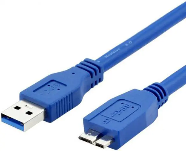 Alt view image 4 of 4 - Jimier USB 3.0 Standard A Type Male to Micro B Male cable 1m U3-003-1.0M