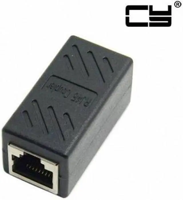 Main image of CHENYANG CAT6 RJ45 Female to Female Lan Connector Ethernet Network Cable Extension Adapter With Shield