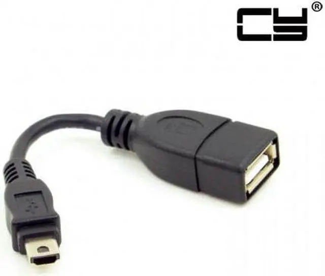 Main image of CHENYANG VMC-UAM1 USB 2.0 OTG Cable Mini A Type Male  to USB Female Host for Sony Handycam & PDA & Phone