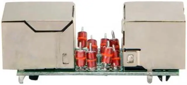 Alt view image 3 of 5 - Xiwai 5pcs/lot Lightning Protection RJ45 UTP STP CAT6 CAT5e Female to Female Network Lan Adapter Extender
