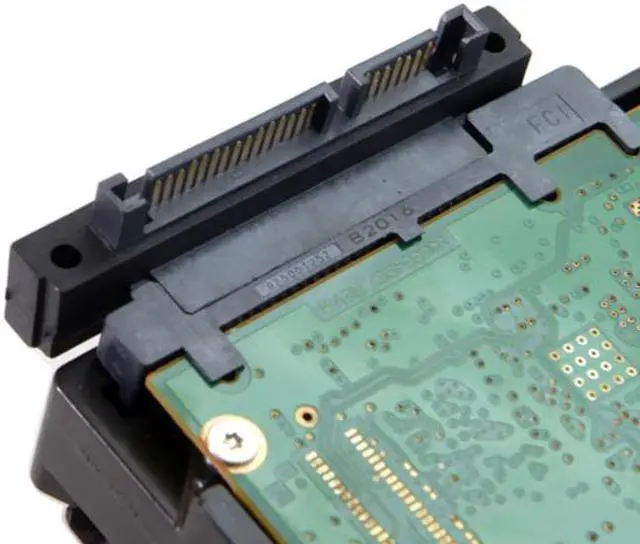 Alt view image 5 of 5 - Jimier 90 Degree Up Angled SATA 22Pin 7+15 Male to SATA 22Pin Female Extension Convertor Adapter SA-121-UP