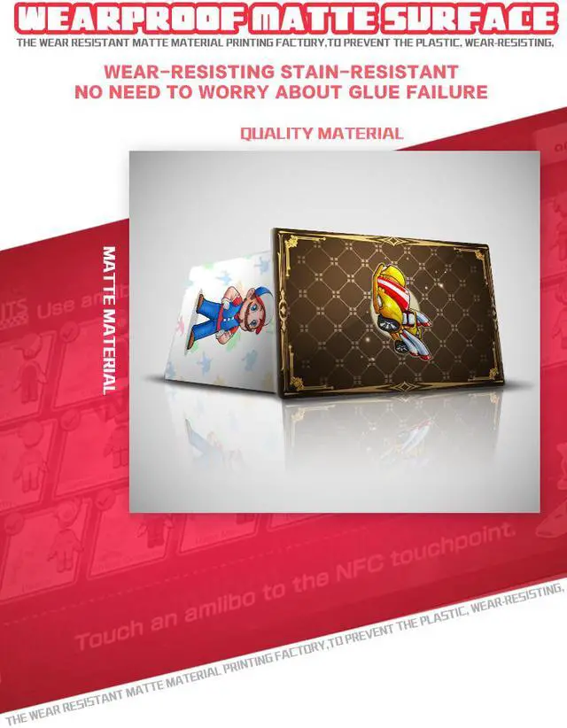 Alt view image 4 of 6 - 20PCS Mario Kart 8 Deluxe NFC Tag Cards Set - Super Smash Brothers For NS Switch