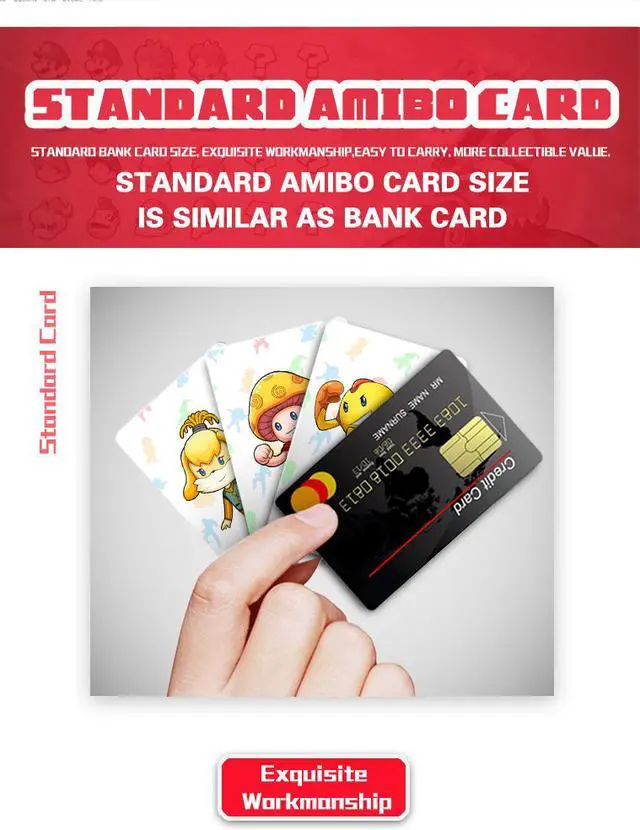 Alt view image 6 of 6 - 20PCS Mario Kart 8 Deluxe NFC Tag Cards Set - Super Smash Brothers For NS Switch