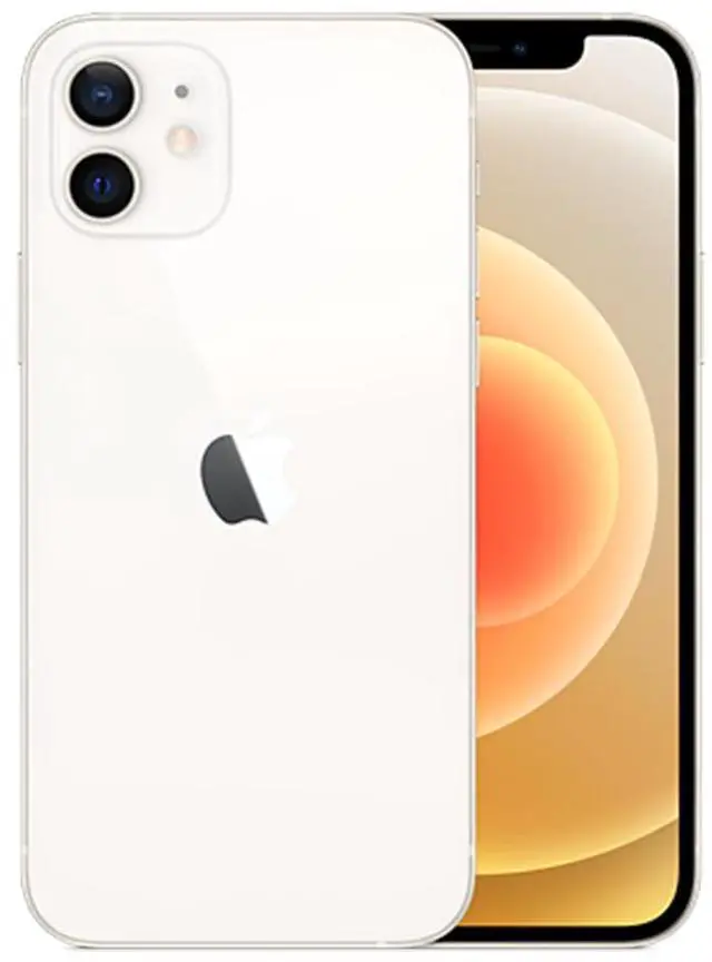 Alt view image 4 of 6 - Apple iPhone 12 128GB Fully Unlocked - White (Grade A)