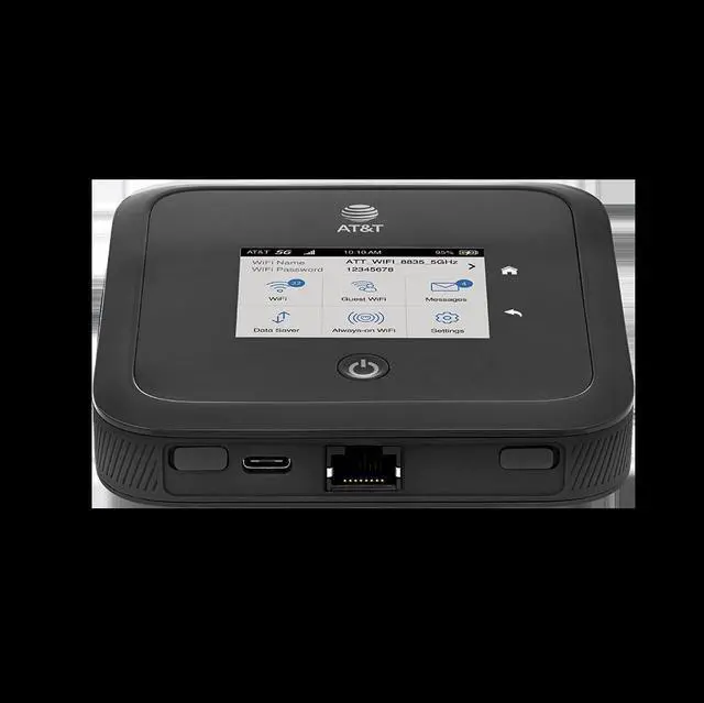 Alt view image 3 of 4 - Netgear Nighthawk 5G MR5100 Mobile Hotspot Black AT&T GSM Unlocked Grade B+