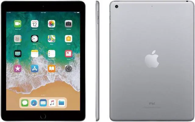 Alt view image 3 of 3 - Apple iPad 5th Gen 9.7" 32GB Space Gray (WiFi) Grade B-