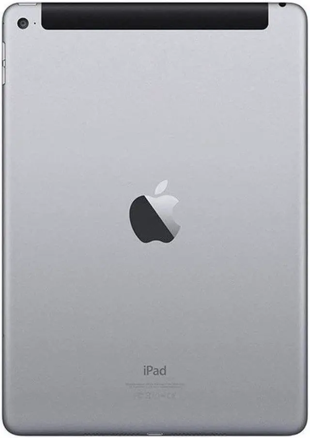 Alt view image 3 of 3 - Apple iPad Air 2nd Generation 9.7" 16GB Space Gray (WiFi + Cellular) Grade B-
