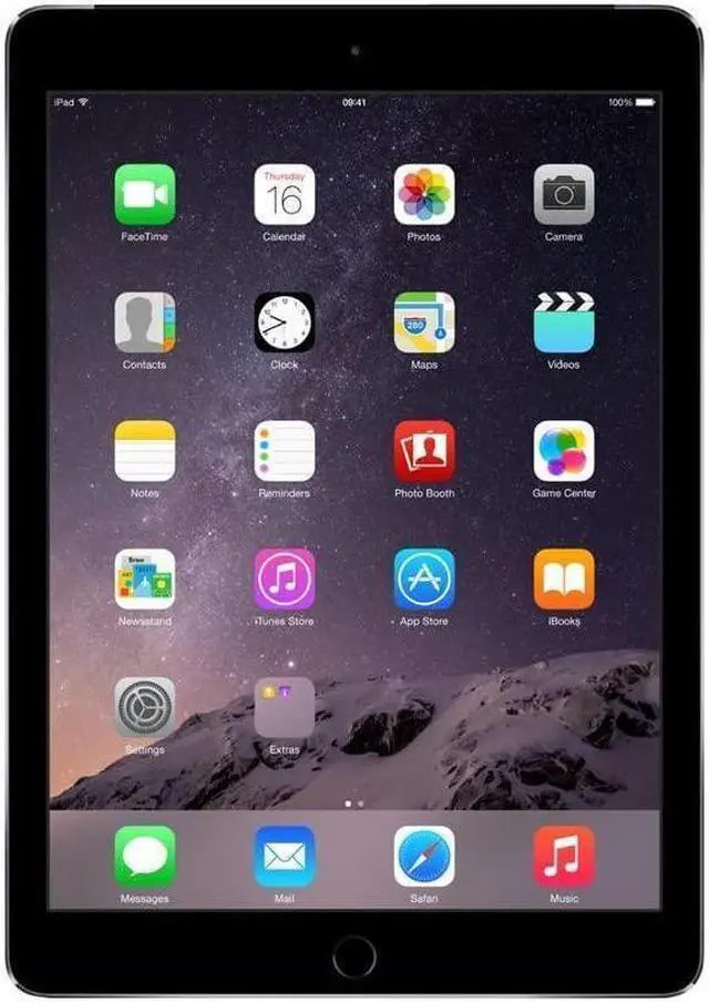 Alt view image 2 of 3 - Apple iPad Air 2nd Generation 9.7" 16GB Space Gray (WiFi + Cellular) Grade B-