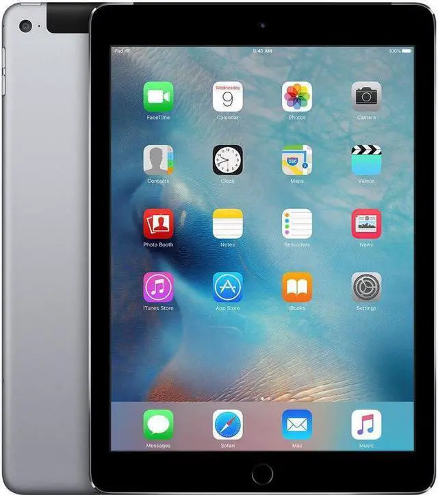 Main image of Apple iPad Air 2nd Generation 9.7" 16GB Space Gray (WiFi + Cellular) Grade B-