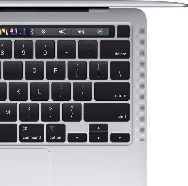 Alt view image 3 of 4 - Apple MacBook Pro 13" 2020 Apple M1 2TB SSD 16GB RAM Silver | Grade B-