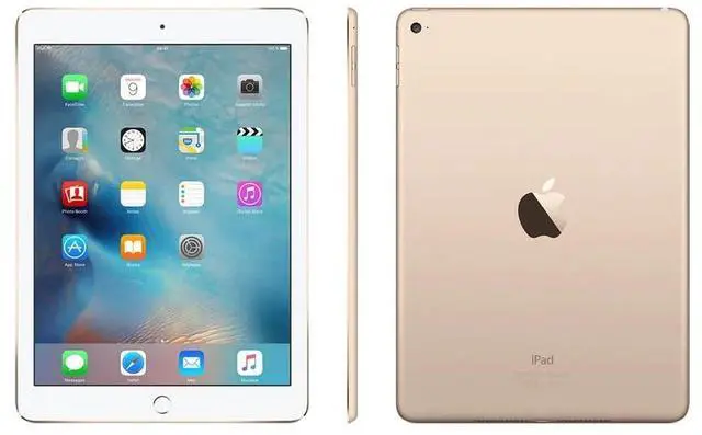 Alt view image 3 of 3 - Apple iPad Air 2 (2nd Gen) 2014 - 9.7" - 128GB - Wi-Fi Only - Gold
