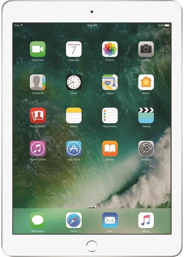 Alt view image 3 of 3 - Apple iPad 5 (5th Gen) 2017 - 9.7" - 32GB - Wi-Fi Only - Silver - Grade B+