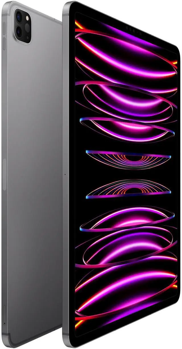 Alt view image 2 of 5 - Apple iPad Pro 6 (2022) - 12.9" - M2 - 256GB - Wi-Fi + Cellular - Space Gray - Grade A