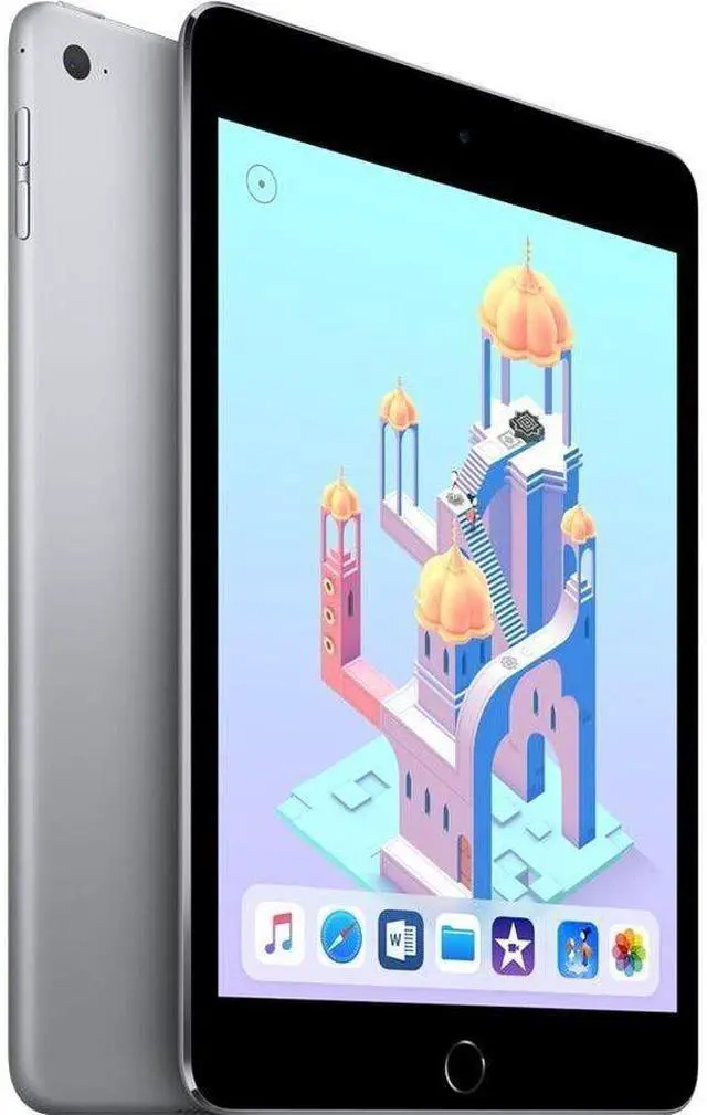 Alt view image 3 of 4 - Apple iPad Mini 4 (2015) - 7.9" - 128GB - Wi-Fi Only - Space Gray - Grade B-