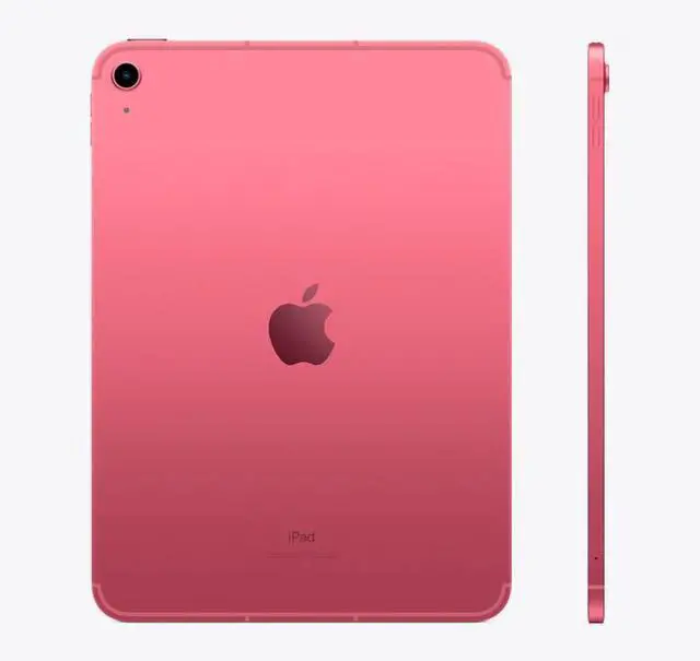 Alt view image 2 of 3 - Apple iPad 10 (10th Gen) 2022 - 10.9" - 64GB - Wi-Fi + Cellular - Pink - Grade B-