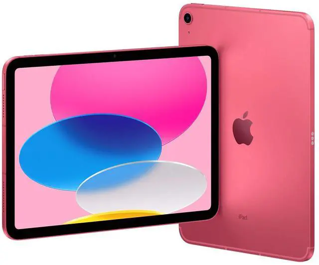 Alt view image 3 of 3 - Apple iPad 10 (10th Gen) 2022 - 10.9" - 64GB - Wi-Fi + Cellular - Pink - Grade B-